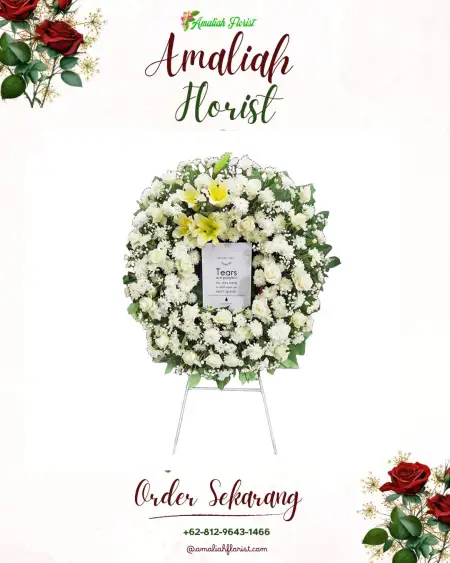 Krans Bunga Duka Dologan